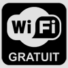 Le wifi gratuit dans votre appartement.